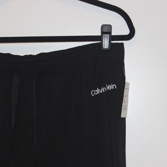NWOT Calvin Klein Black Pants Women Size Large - Picture 3 of 12